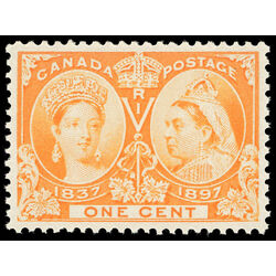 canada stamp 51 queen victoria diamond jubilee 1 1897 M XFNH 035