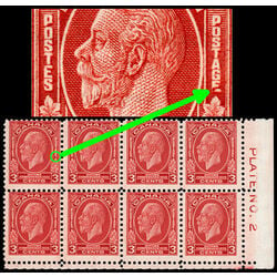 canada stamp 192i king george v 3 1932 PB LR %232 FNH