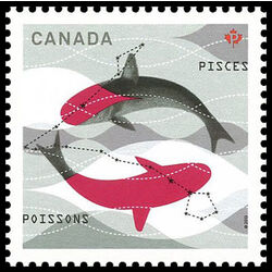 canada stamp 2448l pisces the fishes 2013