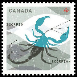 canada stamp 2448h scorpio the scorpion 2013