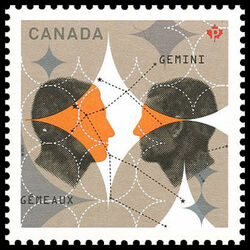 canada stamp 2448c gemini the twins 2013