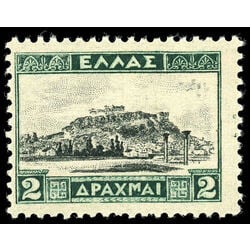 greece stamp 329 the acropolis 1927