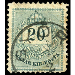 hungary stamp 43a crown of st stephen 1898 U 001