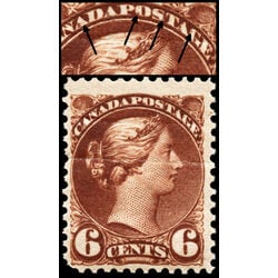 canada stamp 43iv queen victoria 6 1888 M F 002