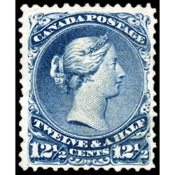 canada stamp 28a queen victoria 12 1868 U F VF 008