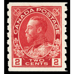 canada stamp 127 king george v 2 1912 M VF 011