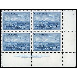 canada stamp 313 stagecoach and plane 7 1951 PB LR %231 015