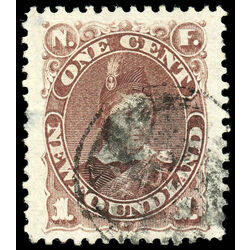 newfoundland stamp 43 edward prince of wales 1 1896 U VF 016