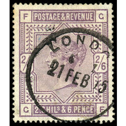 great britain stamp 96 queen victoria 1883 U VF 011