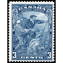 canada stamp 208ii jacques cartier 3 1934