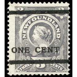 newfoundland stamp 76i queen victoria 1897