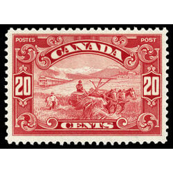 canada stamp 157 harvesting wheat 20 1929 M VFNH 022