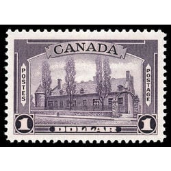 canada stamp 245 chateau de ramezay montreal 1 1938 M XFNH 043