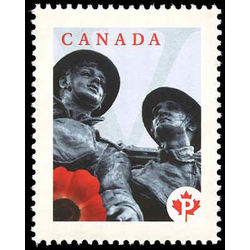 canada stamp 2341 detail of national war memorial in ottawa on 2009