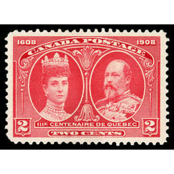 canada stamp 98 king edward vii queen alexandra 2 1908 M XF 029