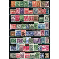 collection of 65 different newfoundland stamps