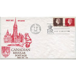 canada stamp 401 404 fdc queen elizabeth ii 1963