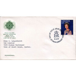 canada stamp 704 queen elizabeth ii 25 1977 FDC 005