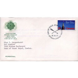 canada stamp 740 peace tower 25 1977 FDC 007