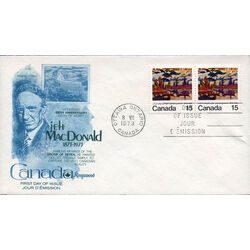 canada stamp 617 mist fantasy northland 15 1973 FDC 006