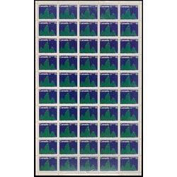 canada stamp 679 christmas trees 15 1975 M PANE BL