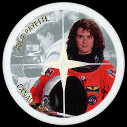 canada stamp 1999h julie payette 48 2003