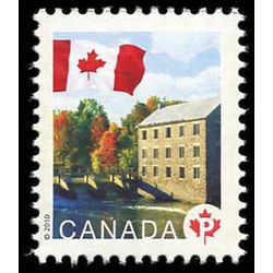 canada stamp 2350a flag over watson s mill manotick on p 2010