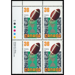 canada stamp 1154 football and grey cup 36 1987 PB UL