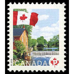 canada stamp 2350e flag over cornell mill stanbridge east qc p 2010