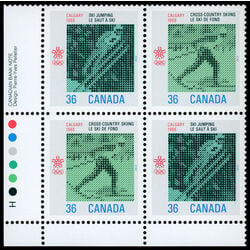 canada stamp 1153a 1988 olympic winter games 1987 PB LL