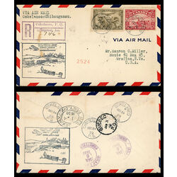 canada stamp c air mail c2 mercury with scroll in hand 5 1930 FDC 008