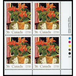 canada stamp 1148 poinsettia 36 1987 PB LR