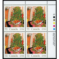 canada stamp 1150 mistletoe tree 72 1987 PB UR