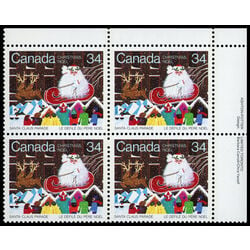 canada stamp 1067 santa claus parade 34 1985 PB UR