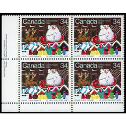 canada stamp 1067 santa claus parade 34 1985 PB LL