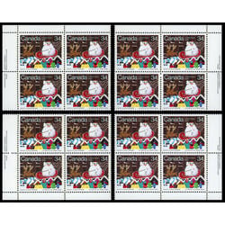 canada stamp 1067 santa claus parade 34 1985 PB SET