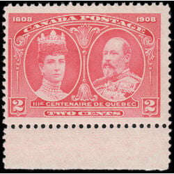 canada stamp 98i king edward vii queen alexandra 2 1908 M F VFNH 004