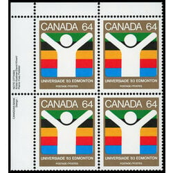 canada stamp 982 world university games 64 1983 PB UL