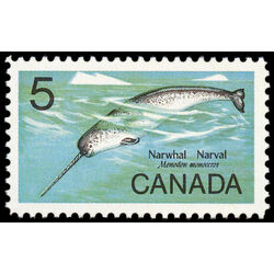 canada stamp 480ii narwhal 5 1968