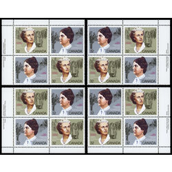 canada stamp 1048a canadian feminists 1985 PB SET