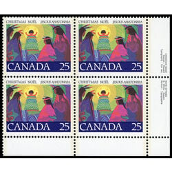 canada stamp 743 christ child 25 1977 PB LR