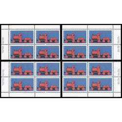 canada stamp 839 wooden train 15 1979 PB SET