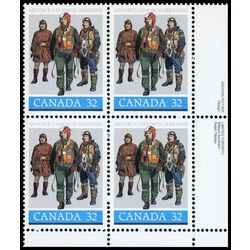 canada stamp 1043 pilots in flying dress 32 1984 PB LR