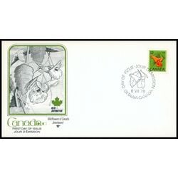 canada stamp 712 jewelweed 12 1978 FDC PC