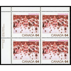 canada stamp 1042 snow in bethlehem 64 1984 PB UL