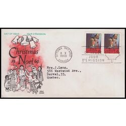 canada stamp 503 children praying 6 1969 FDC 006