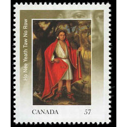 canada stamp 2382 ho nee yeath taw no row 57 2010