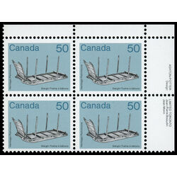 canada stamp 930 sleigh 50 1985 PB UR