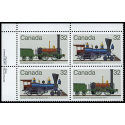 canada stamp 1000a canadian locomotives 1836 1860 1 1983 PB UL