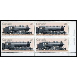 canada stamp 1072a canadian locomotives 1906 1925 3 1985 PB LR